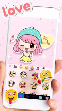 Screenshot 4 for Cute Wink Girl Theme