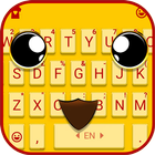 ikon Tema Keyboard Cute Yellow Mous