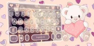 Тема для клавиатуры Cutebear