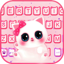 Cute Kitty 主題鍵盤 APK