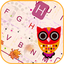 ชุดรูปแบบคีย์บอร์ด Cuteowls APK