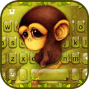 Cuteness Monkey Tema de teclad APK