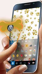 Скачать Тема для клавиатуры Cutepuppy APK