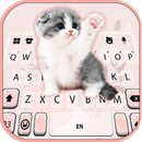 Cutie Kitty Keyboard Backgroun APK
