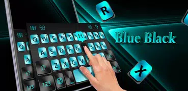 Cyan Metal Tastatur-Thema