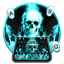 ثيم لوحة المفاتيح Cyan Fire Sk APK