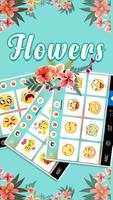 ثيم لوحة المفاتيح Cyan Flowers تصوير الشاشة 3