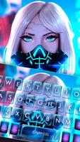 Poster Cyber Punk Girl