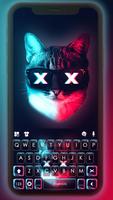 Cyberpunk Cat poster
