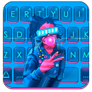 Chủ Đề Bàn Phím Cyberpunk Bubb APK