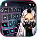 Fond de clavier Cyberpunk Mask APK