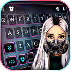 Cyberpunk Mask Zeichen
