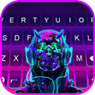 خلفية الكيبورد Cyberpunk Neon 