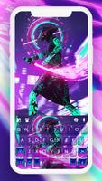 Hình nền bàn phím Cyberpunk Ninja bài đăng