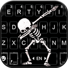 Фон клавиатуры Dabbing Skull иконка