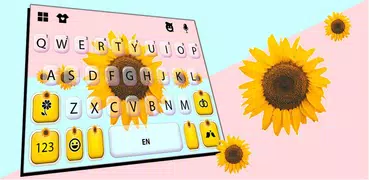 Dainty Sunflower 主題鍵盤