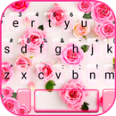 Dainty Pink 3D Rose Thème APK