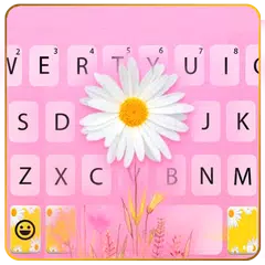 Daisy Flower Keyboard Theme APK download