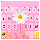 Thème de clavier Daisy Flower icône