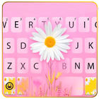 Tema Keyboard Daisy Flower ícone