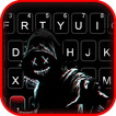 Dark Mask Man Tastaturhintergr