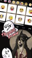 Fundo do Teclado Dark Monster  imagem de tela 2