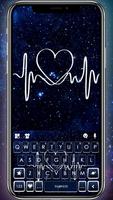 Dark Blue Heartbeat poster