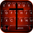 Тема для клавиатуры Dark Cross APK