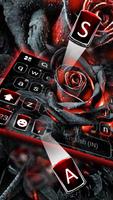 Fond de clavier Burned Rose capture d'écran 1
