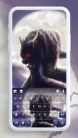 Dark Werewolf Keyboard Backgro poster