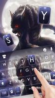 Dark Werewolf Keyboard Backgro screenshot 1