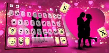 Tema Keyboard Dating In Love