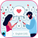 Thème de clavier Dating Love S APK