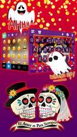 Tema Keyboard Day of the Dead imagem de tela 2