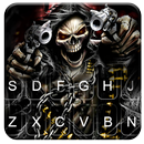 Death Skull Guns Keyboard Theme APK