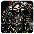 Death Skull Guns Keyboard Theme icon