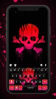 Фон клавиатуры Deadly Skull постер