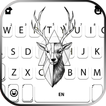 Tema Keyboard Deer Draw