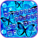 Neon Butterfly Teclado APK