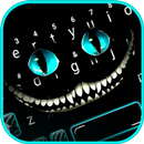 Devil Cat Smile Keyboard Theme APK