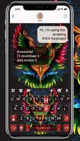 Tema Keyboard Devil Owl Cartaz