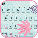 Dew Aesthetic Leaf Keyboard Ba APK