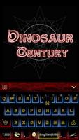 ثيم لوحة المفاتيح Dinosaurcent الملصق