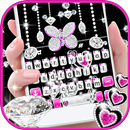 Diamond Butterfly Hearts Tema  APK