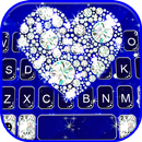 Hình nền bàn phím Diamond Hear APK