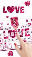 Fundo do Teclado Diamond Love imagem de tela 1