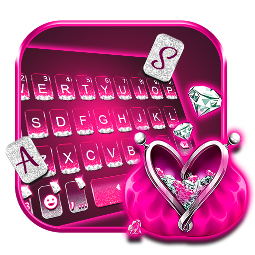 Diamond Purse Keyboard Theme