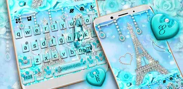 Tema Keyboard Diamond Paris Bu