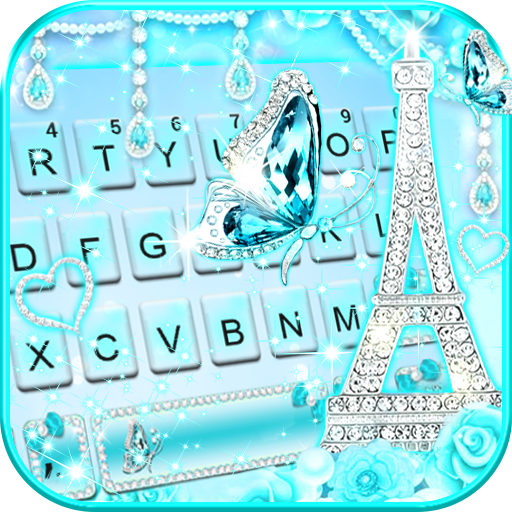 Tema Keyboard Diamond Paris Bu