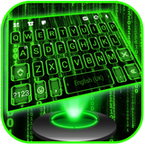 Digital Neon Matrix Tema simgesi